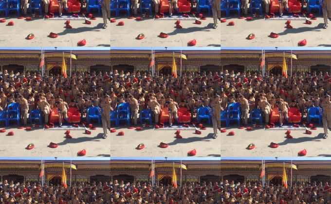 " 125  Leadership Scouts  inducted as Messengers of Peace"