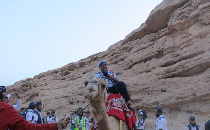 Malaysian Scouts lost in Saudi Arabia for 3rd Gathering for Peace & International Conference on Scouting & Environmental Protection
