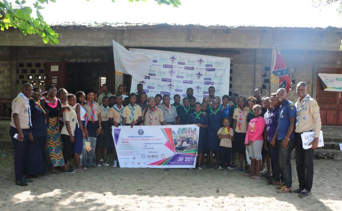 CÉLÉBRATION DE LA JOURNÉE INTERNATIONALE DE LA FEMME DANS LE DISTRICT SCOUT COTONOU 3