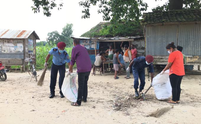wash and sanitation program