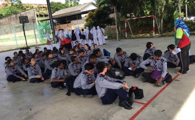 Taklimat Perkhemahan Unit Beruniform KLM17 IPG Kampus Temenggong Ibrahim