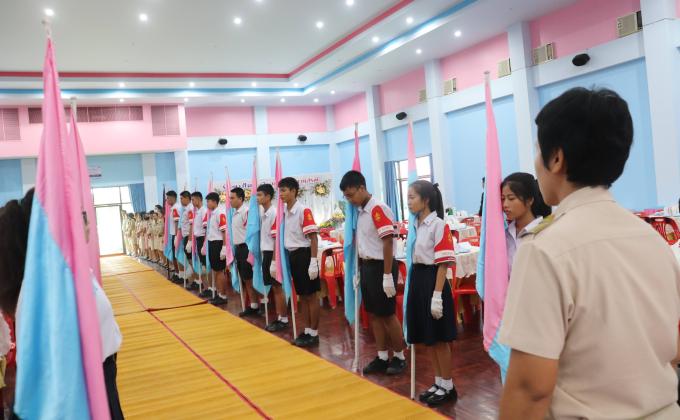 โครงการจิตอาสาซุ้มธงกองเกียรติยศ