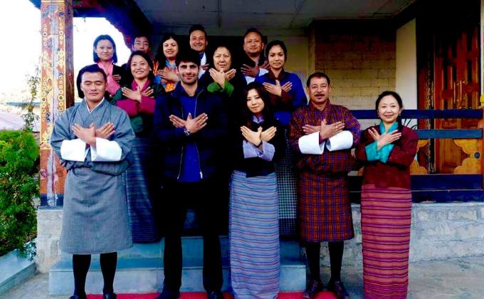 " Dialogue on peace with Teachers of Sersang Primary  School"