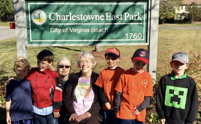 Charlestowne East Butterfly Park Flower Planting project