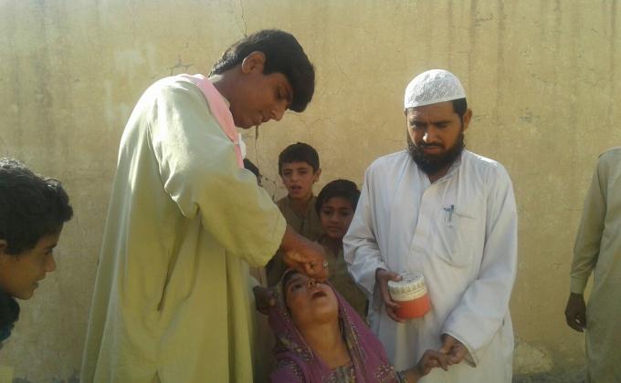 Scouts took part in Polio Eradication Campaign 