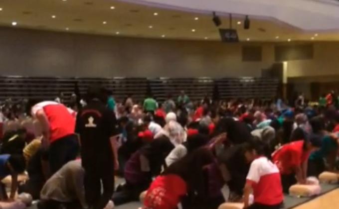 Mass Cpr Awareness and Training Programme at Unimas 