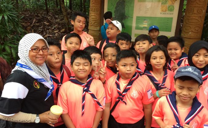 1st Sarawak Climbathon & World Scout Day 2017
