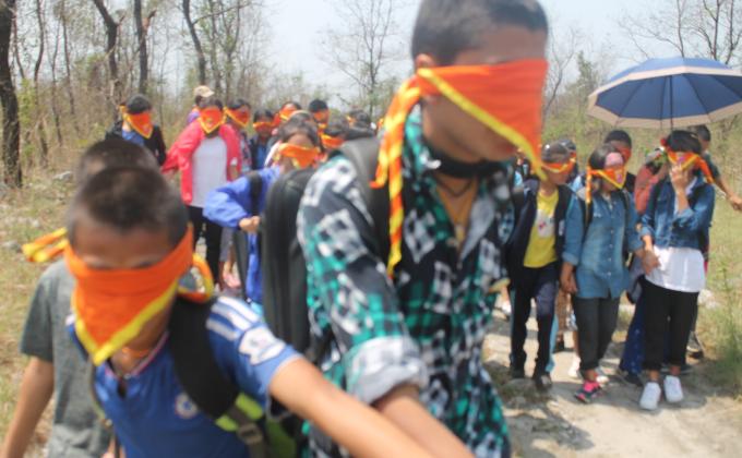 Norbuling scouts Hiking