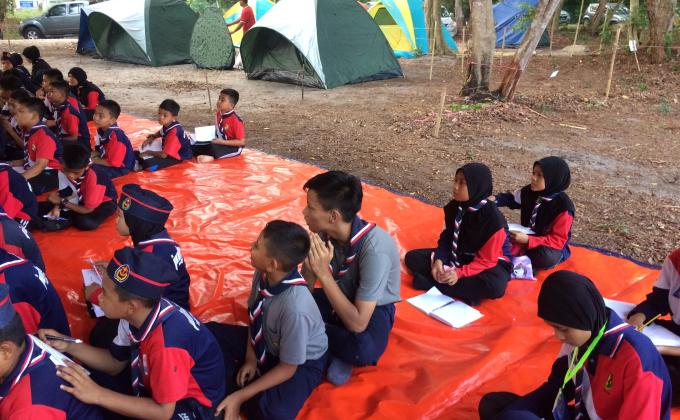 Berkhemah dan Mengembara : Road to Rambu PKK
