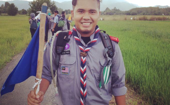 Kembara jalan kaki 60KM - Lencana Pengembaraan