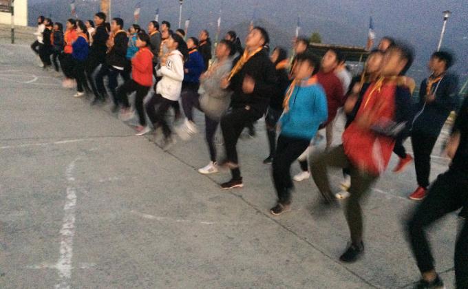 scout test camp at pakshikha