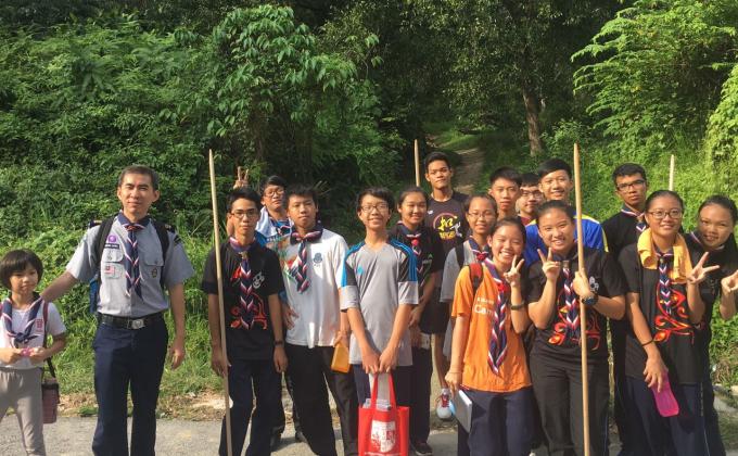 Hiking at Sinar Bintang Hill
