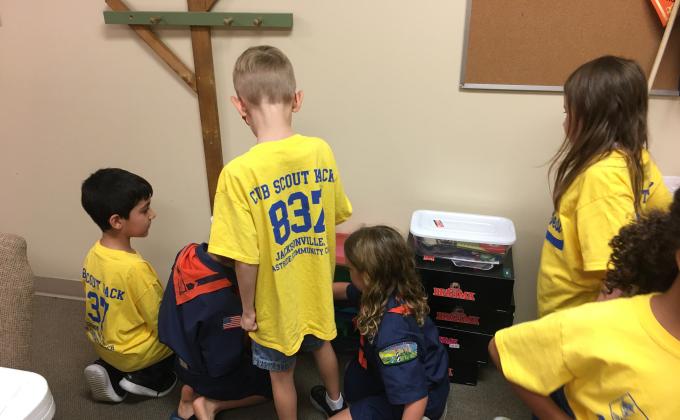 PACK 837 Tiger Den - Operation Christmas Child Project