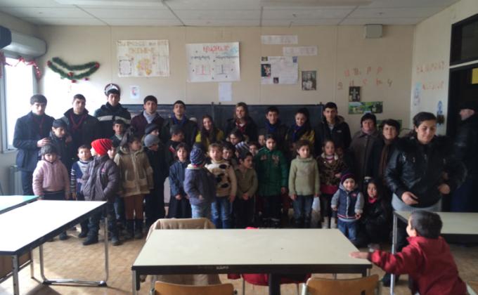 Scouts of Yerevan Malatia Chapter Help the Needy Children
