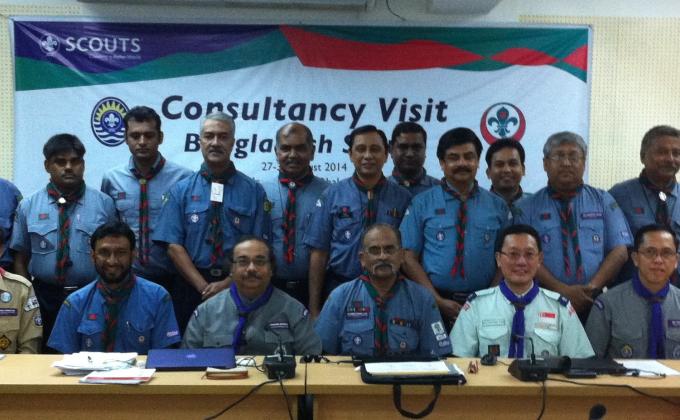 Global Support-Consultancy Visit to Bangladesh Scouts