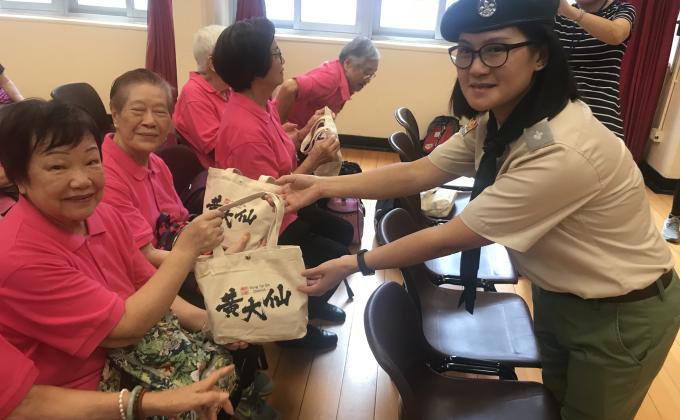 黃大仙區「童軍同心 關懷長者」: 耆藝獻愛心2019