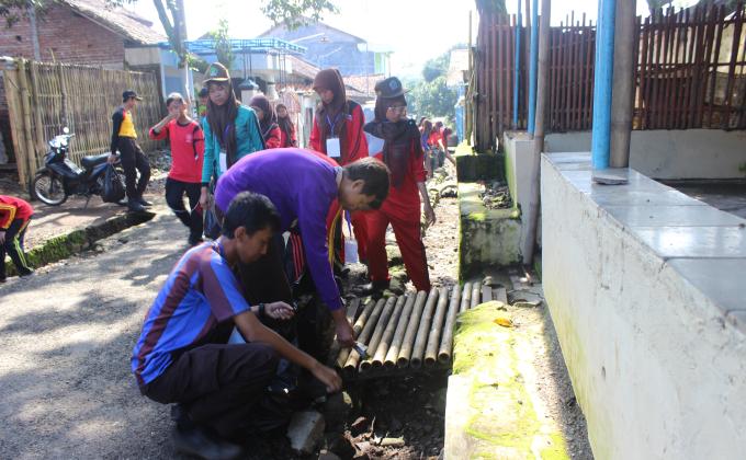 KEMAH BAKTI GOTONG ROYONG DALAM RANGKA HARI BADEN POWELL