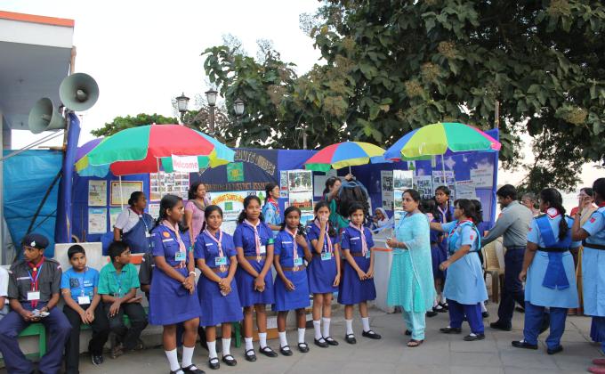 service during the famous festival, Jagadhatri puja at chandannagar.