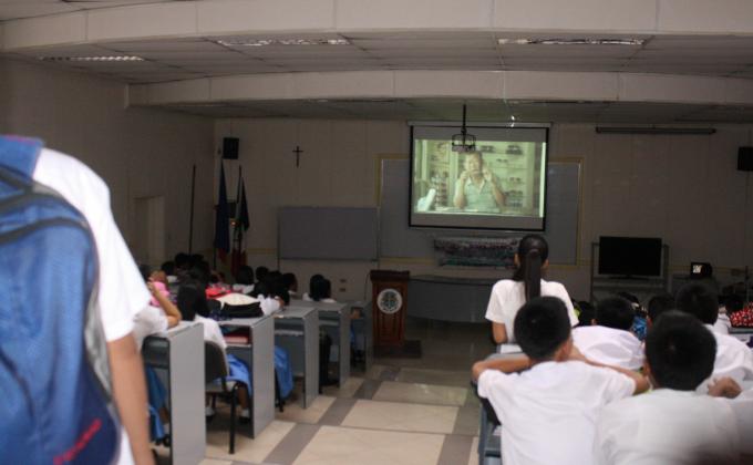 MoP team Bohol roadshows in Holy Name University