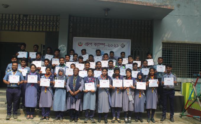 Scouter Rafiqul Islam Open Scout Group, Mymensingh 