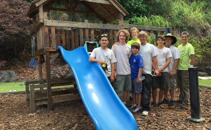 Eagle Scout Service Project -- Troop 26 Holualoa, Hawaii