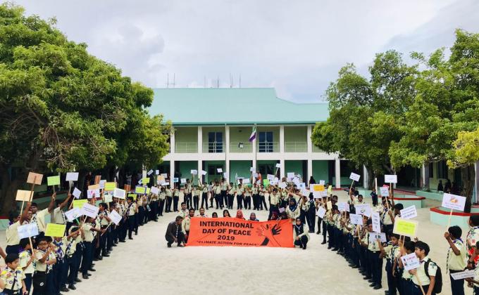 International Day of Peace 2019 route march