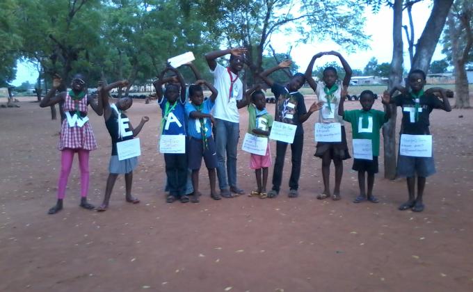 Célébration de la Journée Africaine du Scoutisme au Groupe Scout d'Akato Viépé (Togo)