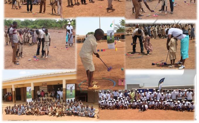 Support disadvantaged children through sports.