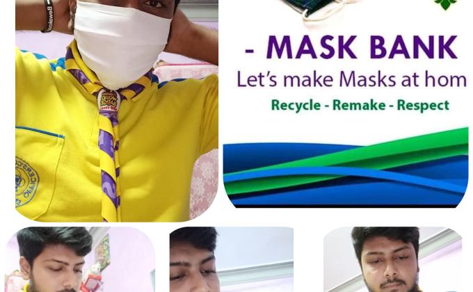 MASK BANK - An Initiative of Bharat Scouts & Guides, India