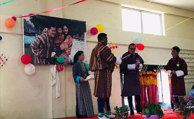 Inauguration of Dorokha School Newsletter on May 2nd by Principal sir, Vice Principal sir and coordinator.