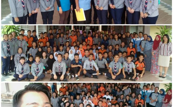 Perjumpaan Unit Beruniform yang pertama tahun 2017 SMKE
