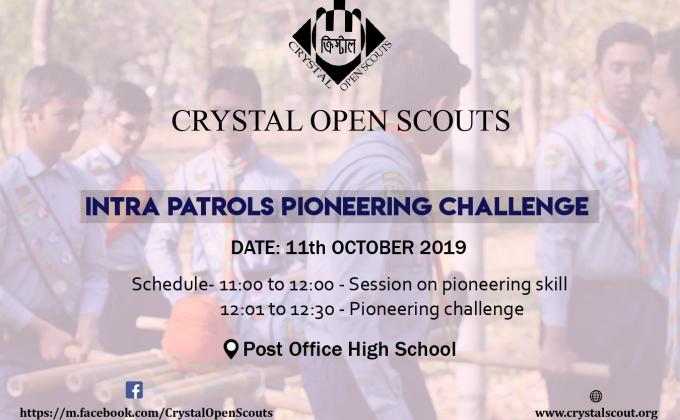 Intra Patrols Pioneering Challenge (CRYSTAL OPEN SCOUTS GROUP)