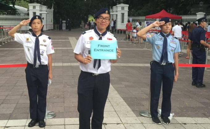Istana Open House - Chief Scout Hospitality Duties (Singapore)