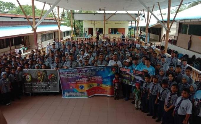 WORLD 62nd JOTA & 23rd JOTI, STATION NEGERI SABAH_DAERAH LAHAD DATU (9M4SJSL)