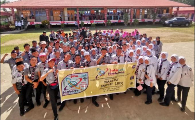 WORLD 62nd JOTA & 23rd JOTI, STATION NEGERI SABAH_DAERAH TUNGKU (9M4SJST)