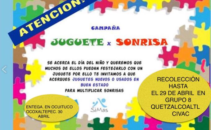 JUGUETES POR UNA SONRISA
