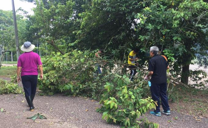 Group Cleaning At Kem Pengakap Melaka Part I (PARTICIPANT) 