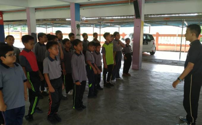 LATIHAN KAWAD KAKI PENGAKAP SK BANGGU