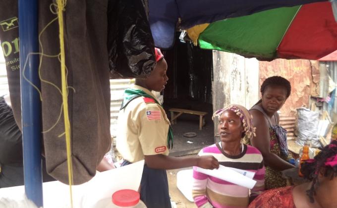 Scouts responding to Ebola - the impact of Scouting