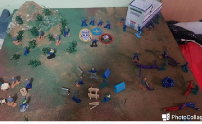 CONSTRUYENDO MAQUETAS