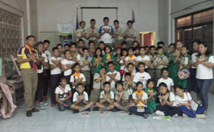 Messengers of Peace Roadshow Brighton Venturers 1012 at Magat Salamat Elementary School