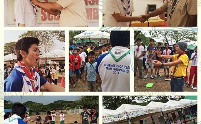 Messenger of Peace Roadshow at the 3rd Joint Jamborette of Boy Scout and Girl Scout of the Philippines - Valenzuela City Council