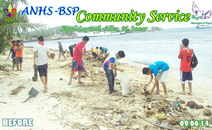 Community Service-Coastal Clean Up