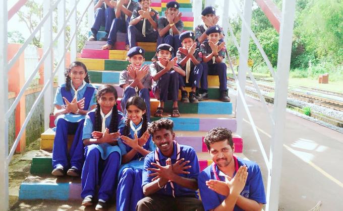 Community service project at kabaka puttur 