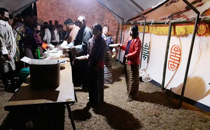 Participated in local tshechu
