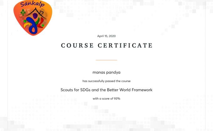 Project Sankalp - Digital Scouting Guiding - E-Learning