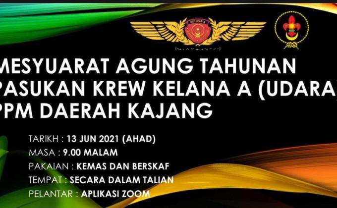 Annual Meeting for Air Rover Kajang (A) of 2021