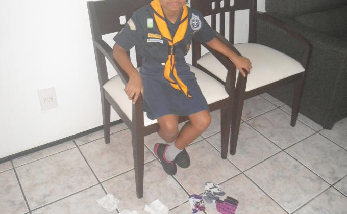 Meias que viram cobertores e salvam vidas