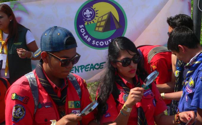 Scouts go Solar Mexico