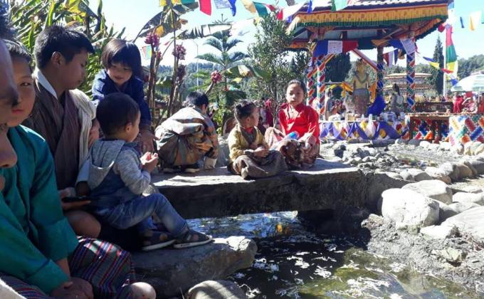 Observed Mother's Day cum Descending Day of Lord Buddha